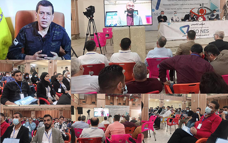 اختتام مؤتمر التحالف بين المنظمات في شمال وشرق سوريا: مناصرة قضايا الناس الهدف الأساس، وبخطاب من الجنرال مظلوم عبدي..