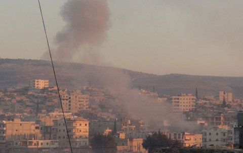 عفرين في مواجهة القصف